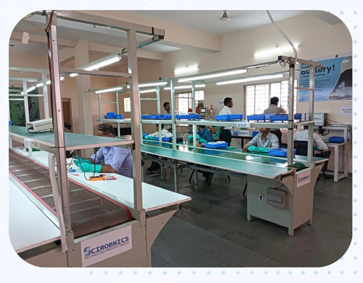 Scirobnics Technology manufacturing floor